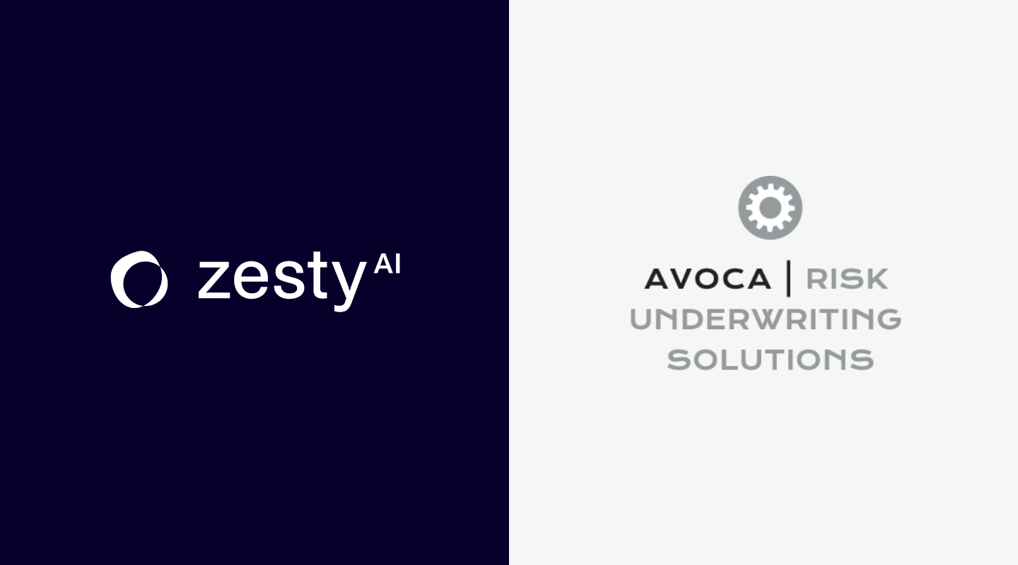 ZestyAI Announces Agreement with Avoca Risk Underwriting Solutions