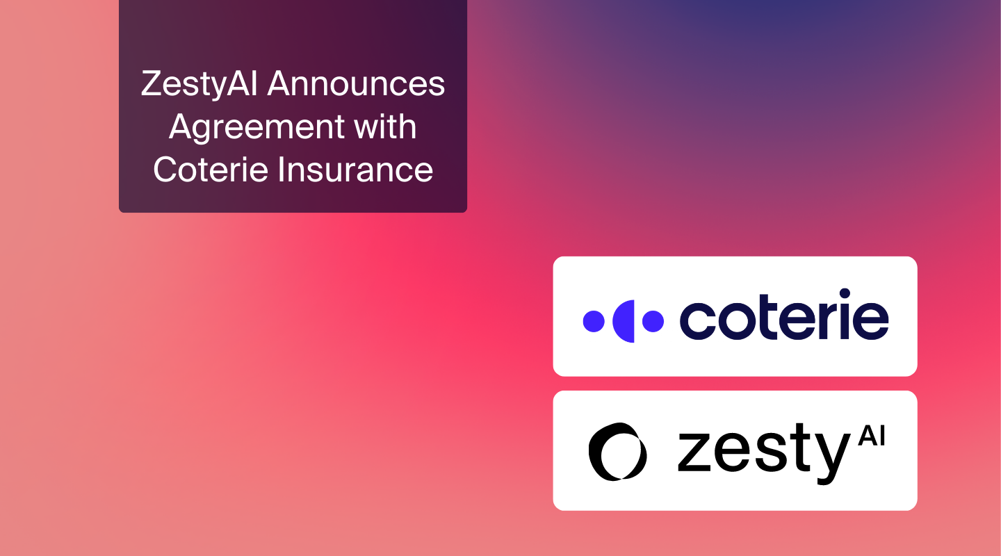 ZestyAI Announces Agreement With Coterie Insurance to Deliver Property Risk and Value Insights